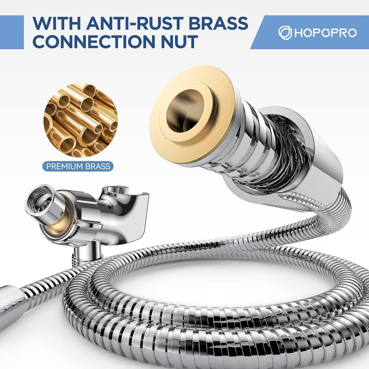 universal g1/2 connection thread compatible with all standard north american shower arms