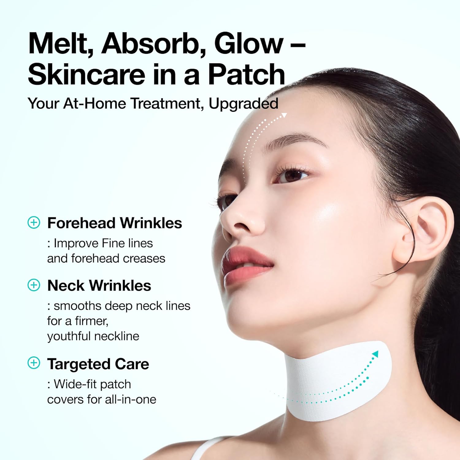 unscented patch compatible with layering pdrn mist serum
