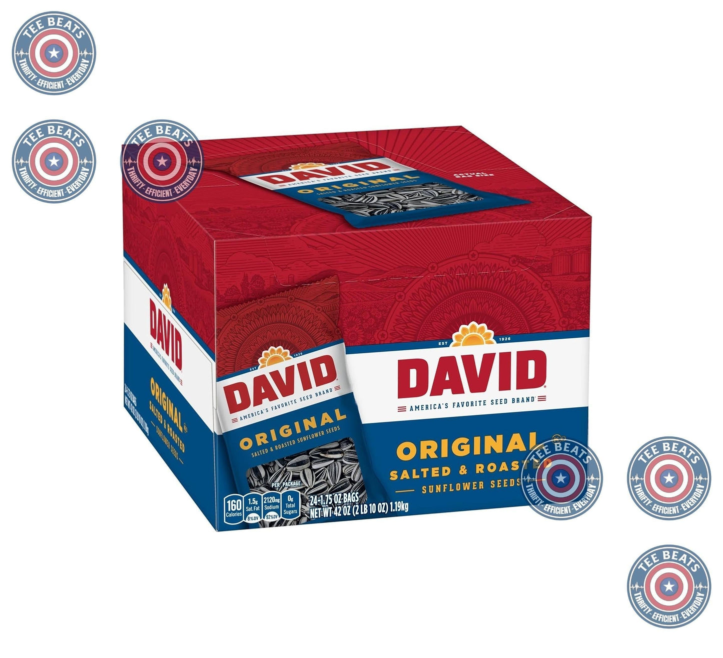 up to 6g of protein, fiber, and unsaturated fats per ounce