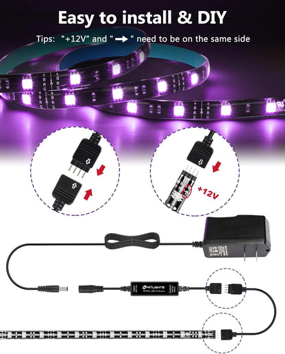 upgraded adhesive backing on strips plus 8 adhesive-backed wire clips