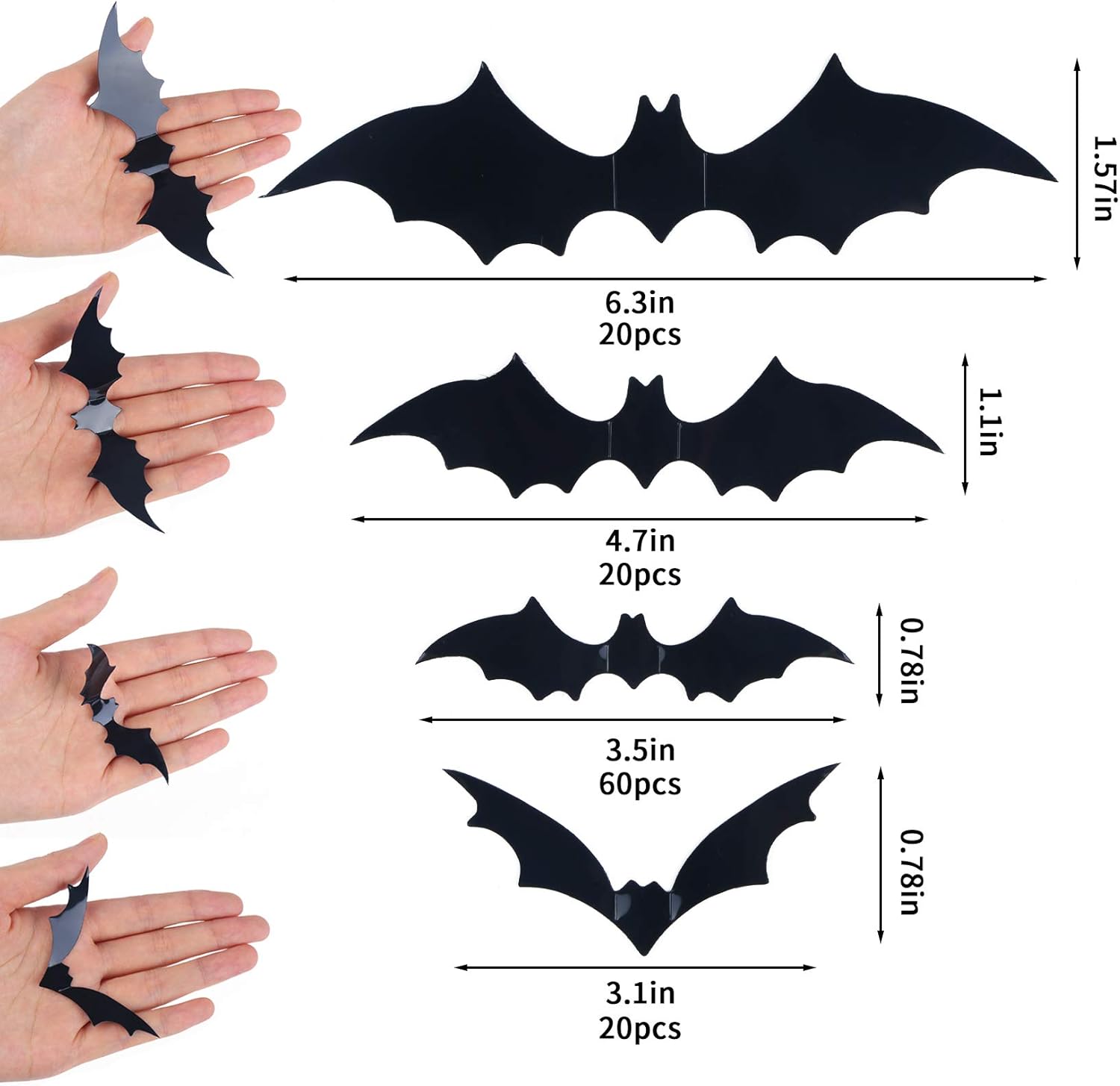 upgraded adhesive with high viscosity to prevent falling off smooth surfaces
