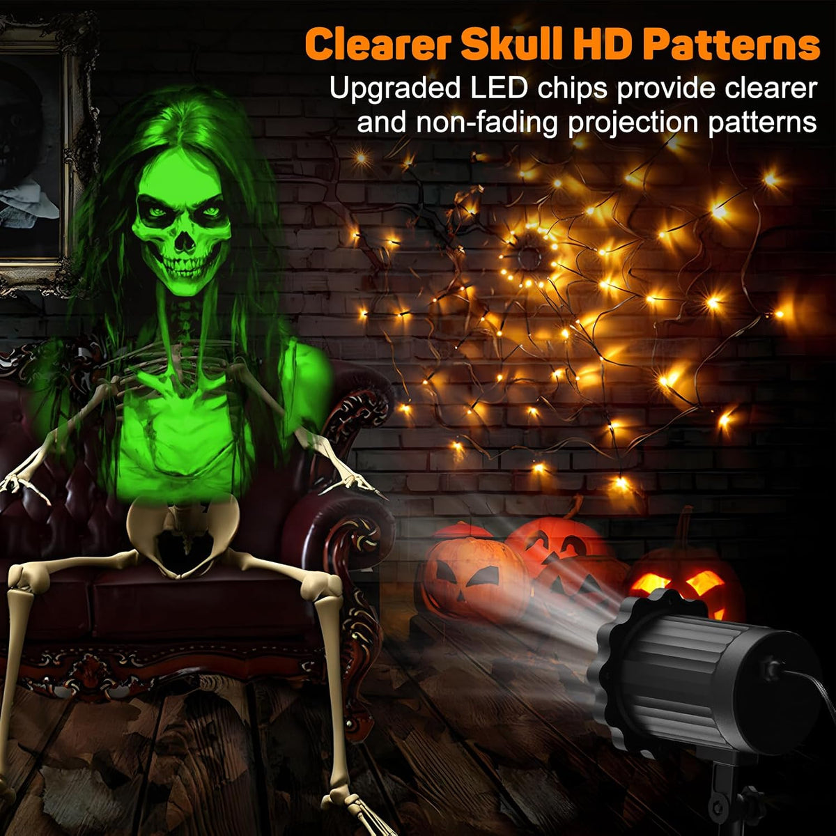 upgraded hd led chip with a clear, vivid, non-fading pattern