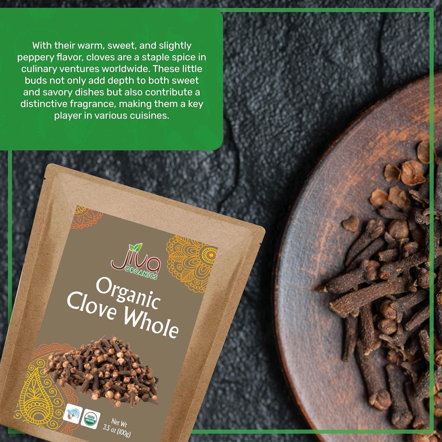 usda certified organic, non-gmo, and non-irradiated
