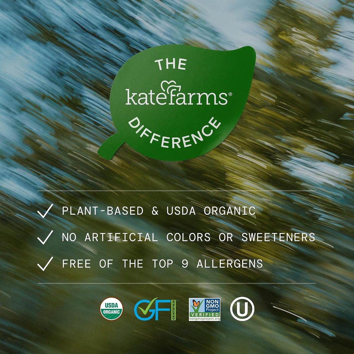 usda organic, plant-based, and vegan blended-meal formulation