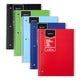 Assorted Solid Colors - College Ruled 5-pack