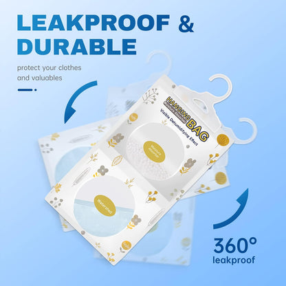 Vacplus Passive Dehumidifier Packs – Breathable Air Solution for Self-Care Routines and Linen Closets
