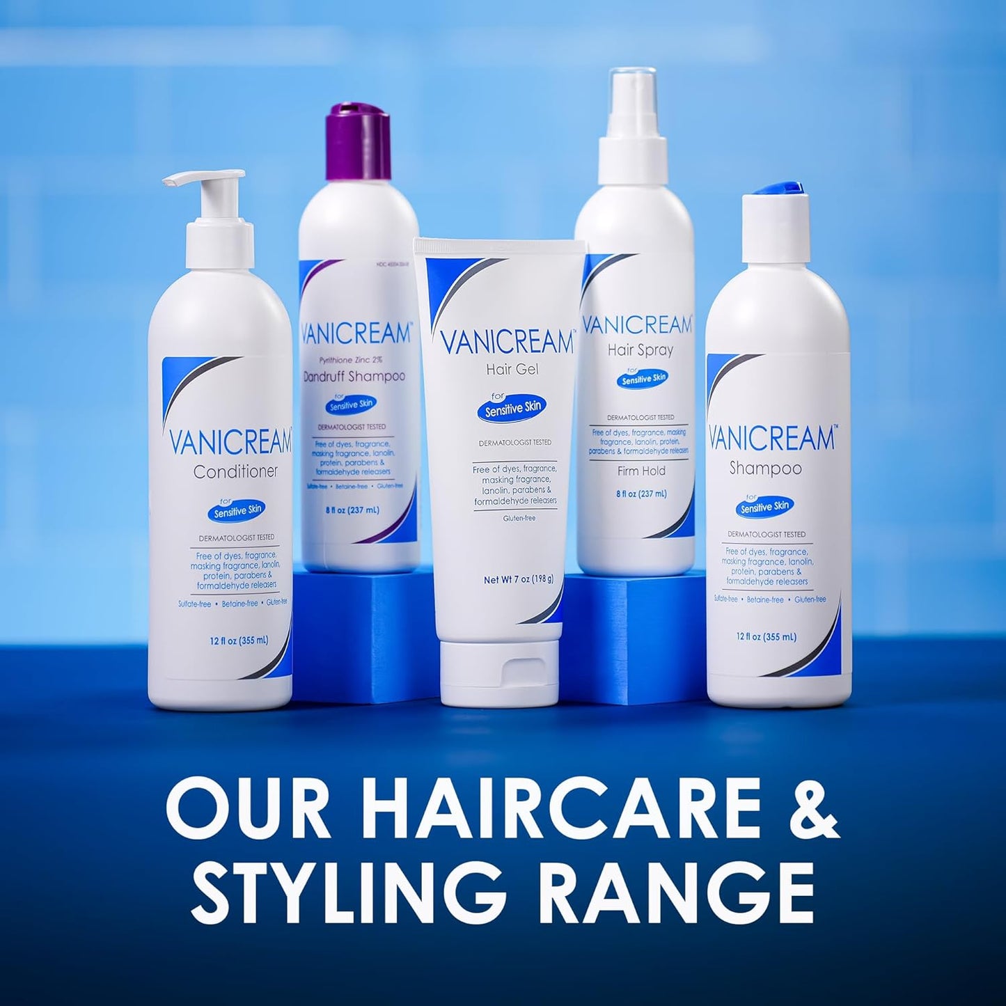 Vanicream Firm Hold Hairspray – Skin-Smart Styling for Mindful Sensitive-Skin Beauty Routines