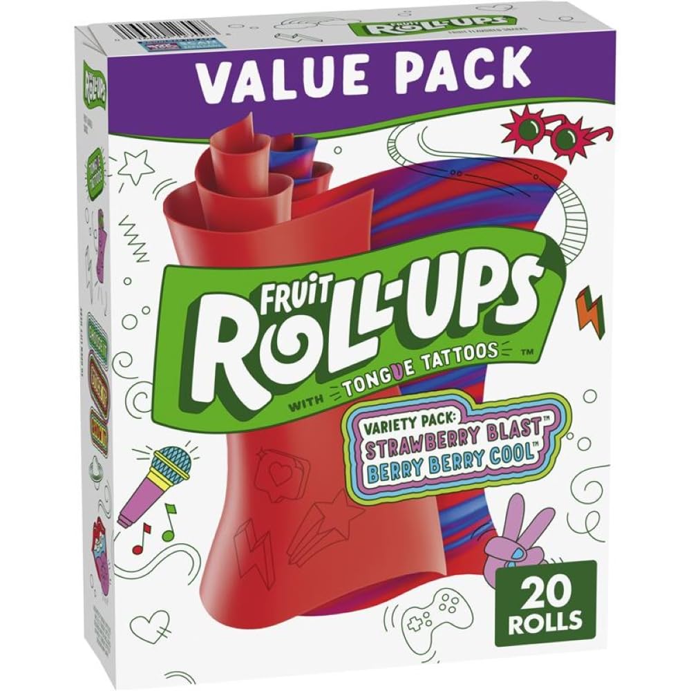 variety pack of 20 individually wrapped 0.5 oz rolls