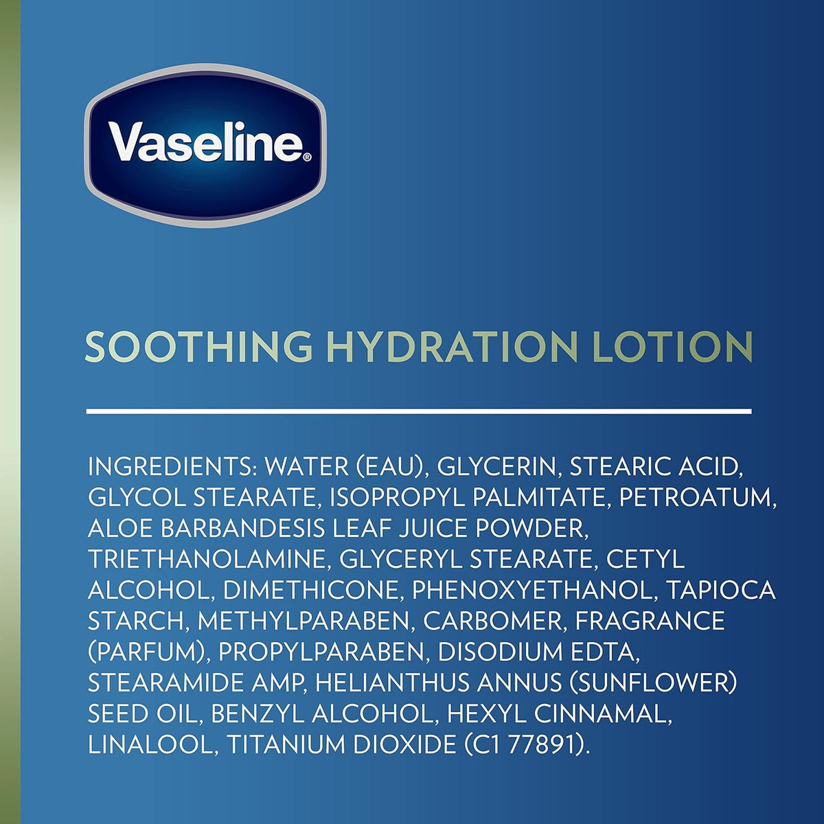 Vaseline Soothing Hydration Body Lotion – Affordable Stocking Stuffer and Holiday Gift Idea