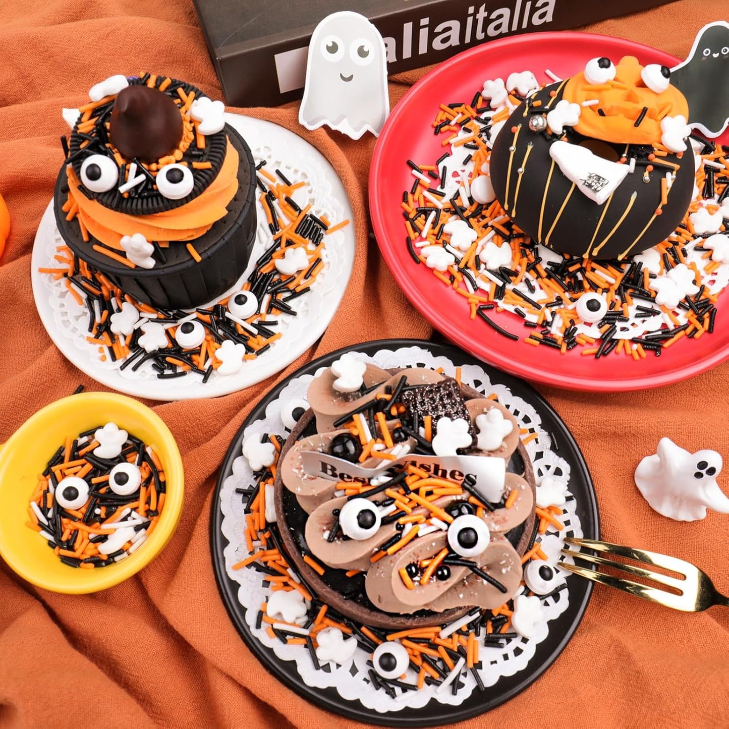 versatile application on cakes, cupcakes, cookies, brownies, and ice cream