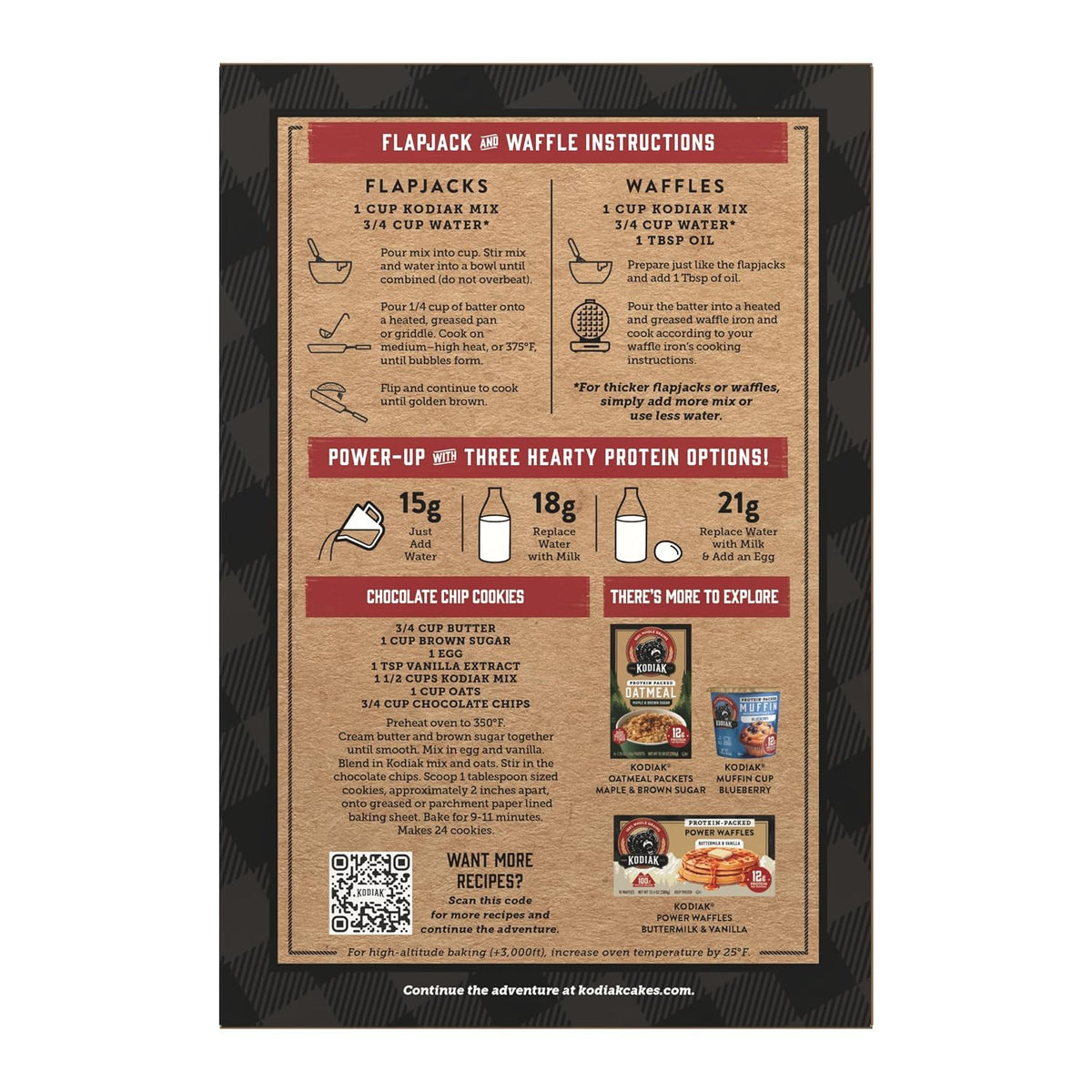versatile dry mix for pancakes, flapjacks, waffles, and general baking