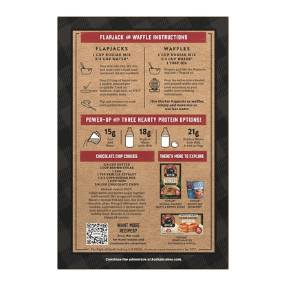versatile dry mix for pancakes, flapjacks, waffles, and general baking