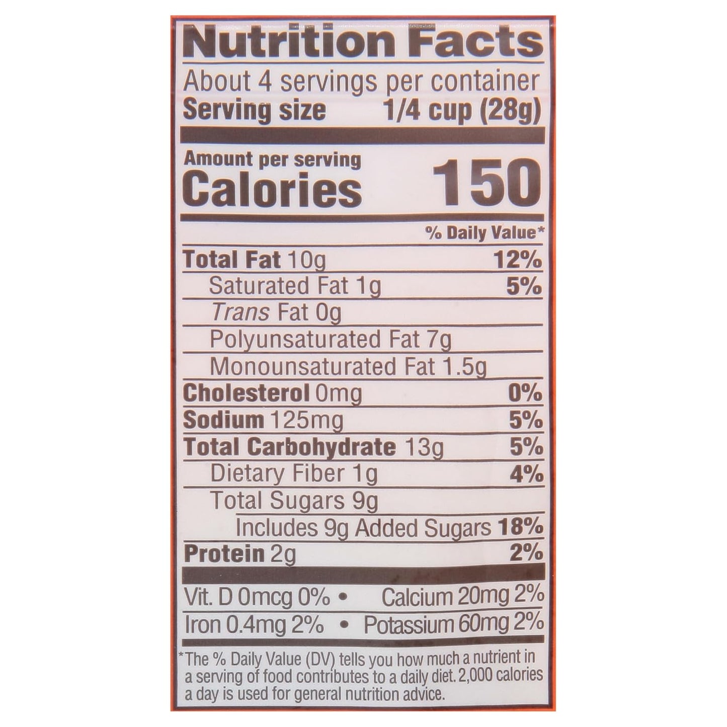 versatile dual positioning: ready-to-eat snack and baking ingredient