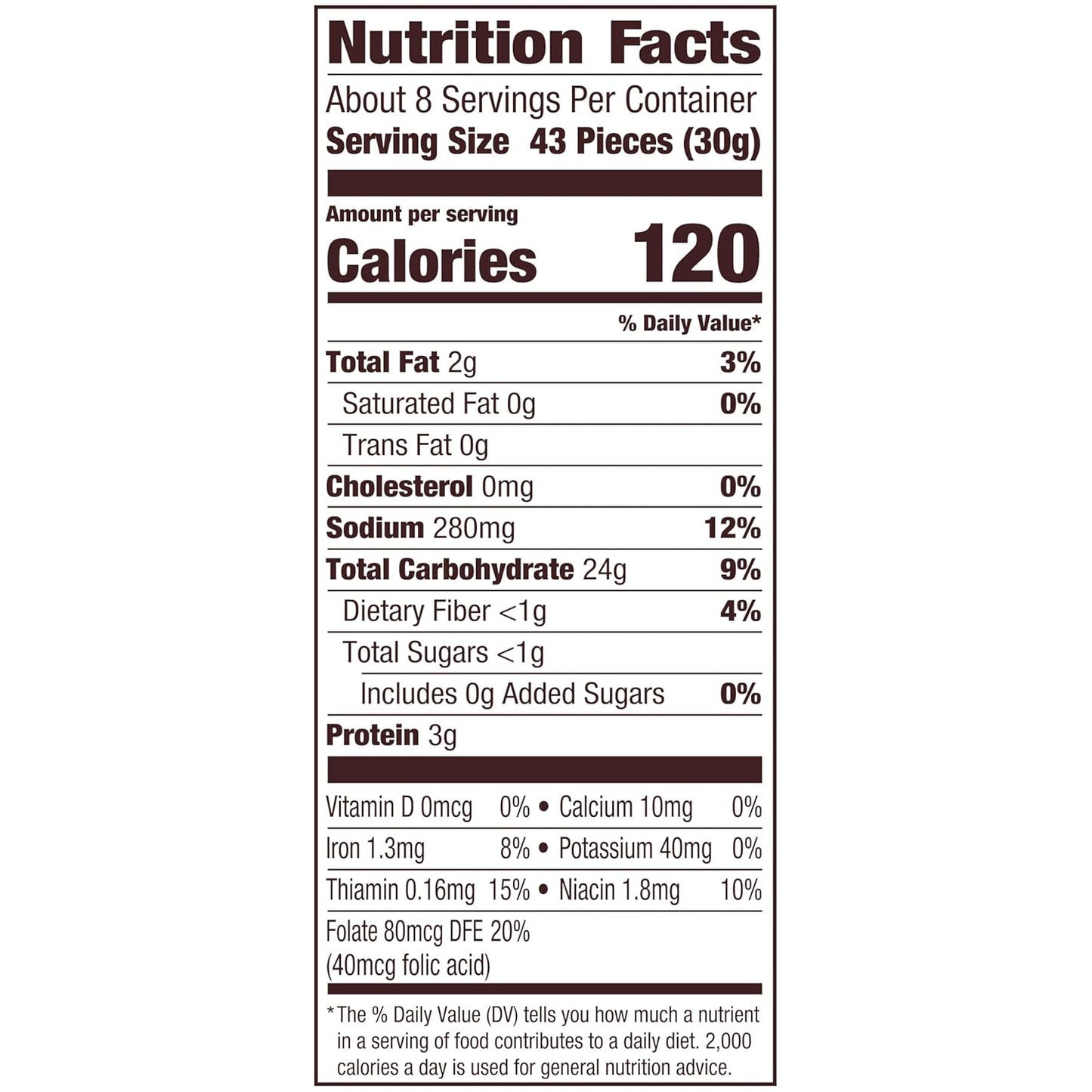 versatile format that holds up when added to soups, salads, or used as a coating