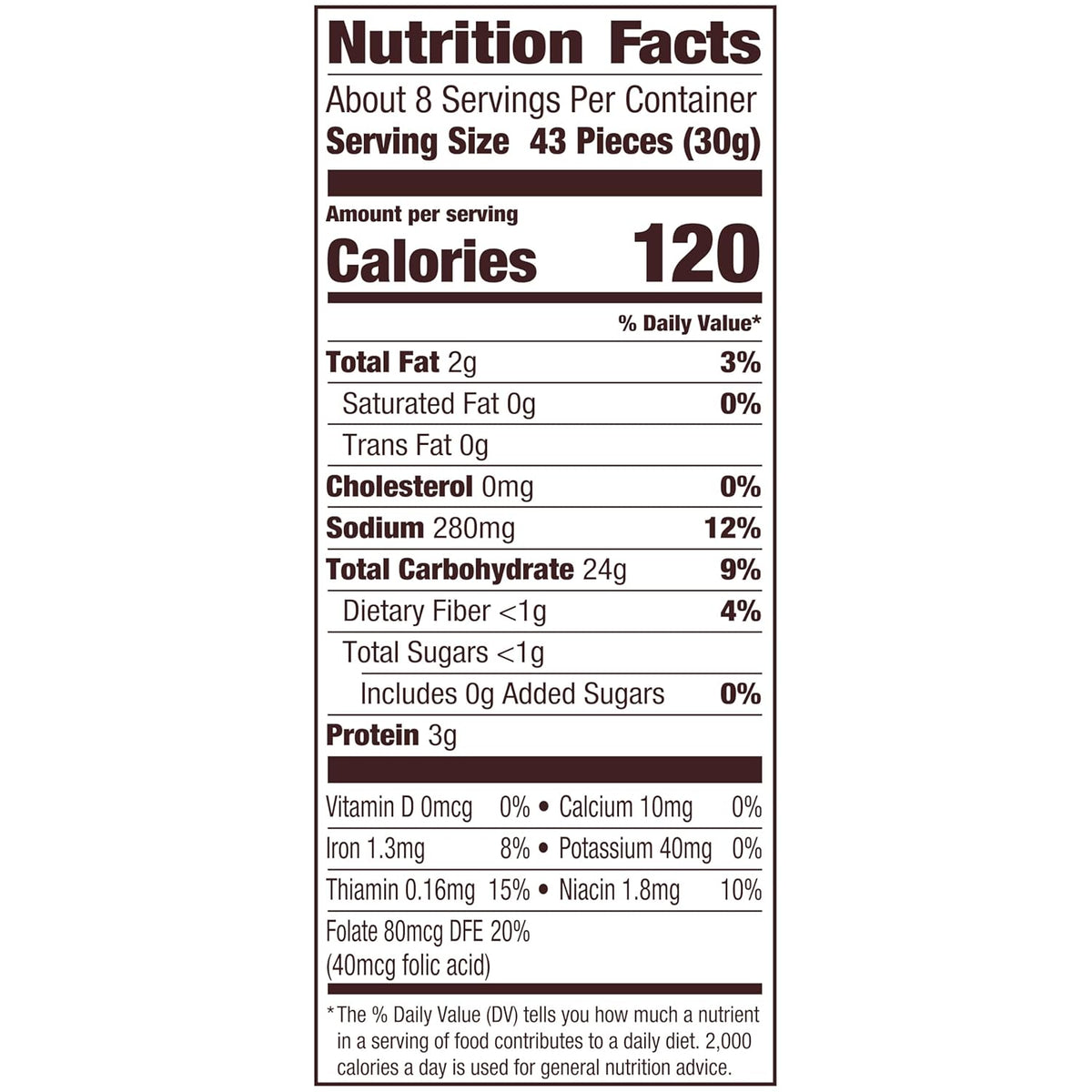 versatile format that holds up when added to soups, salads, or used as a coating