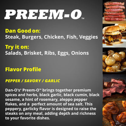 versatile format usable as a dry rub, marinade base, or sauce seasoning
