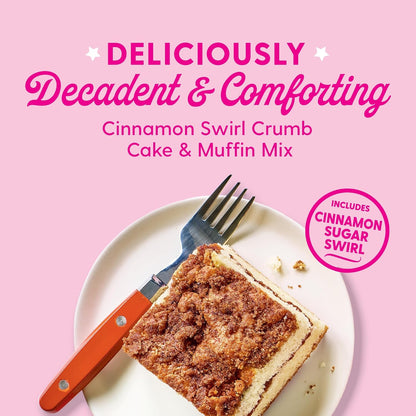 versatile single mix usable for both cake and muffin formats