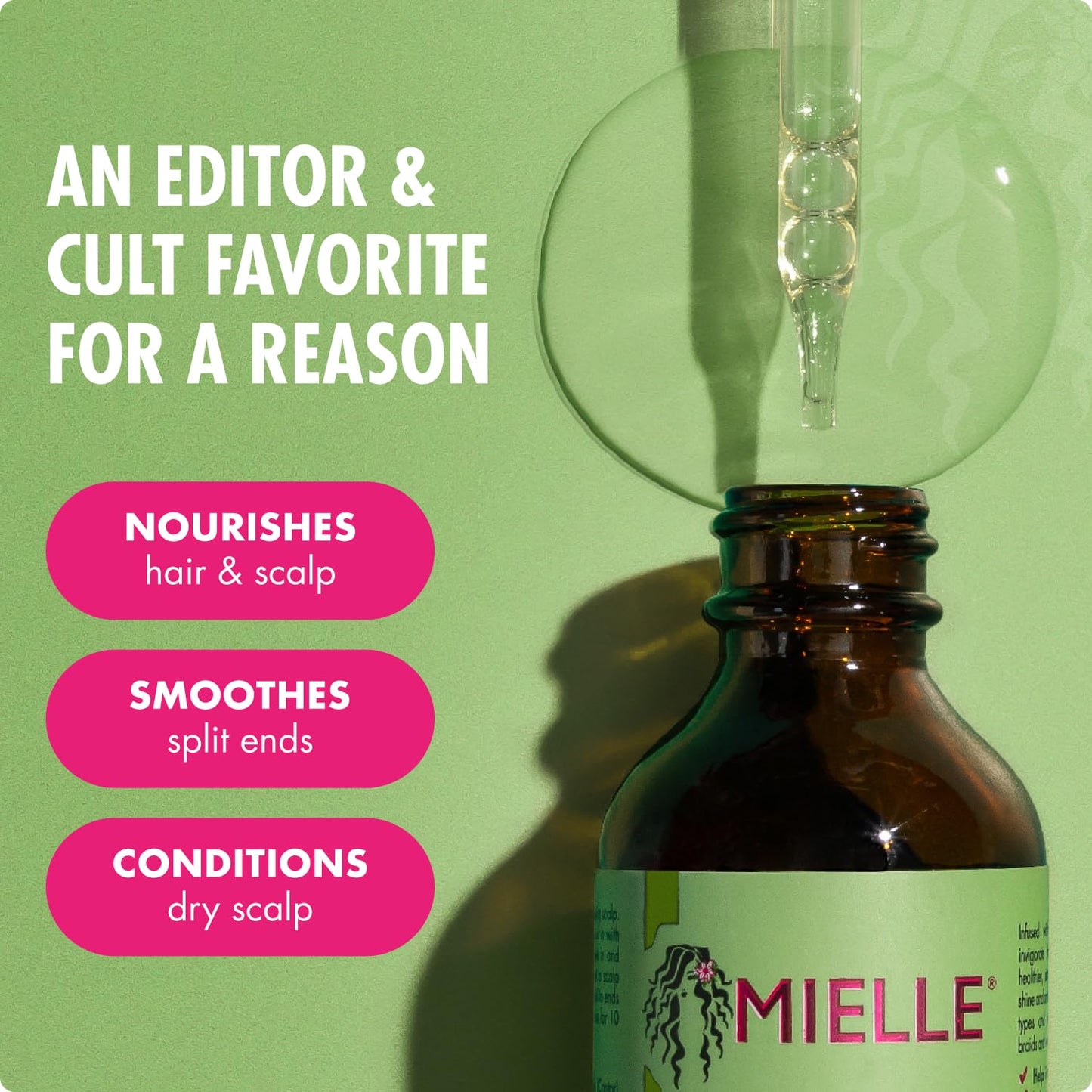 versatile use as scalp oil, pre-wash treatment, or split-end care