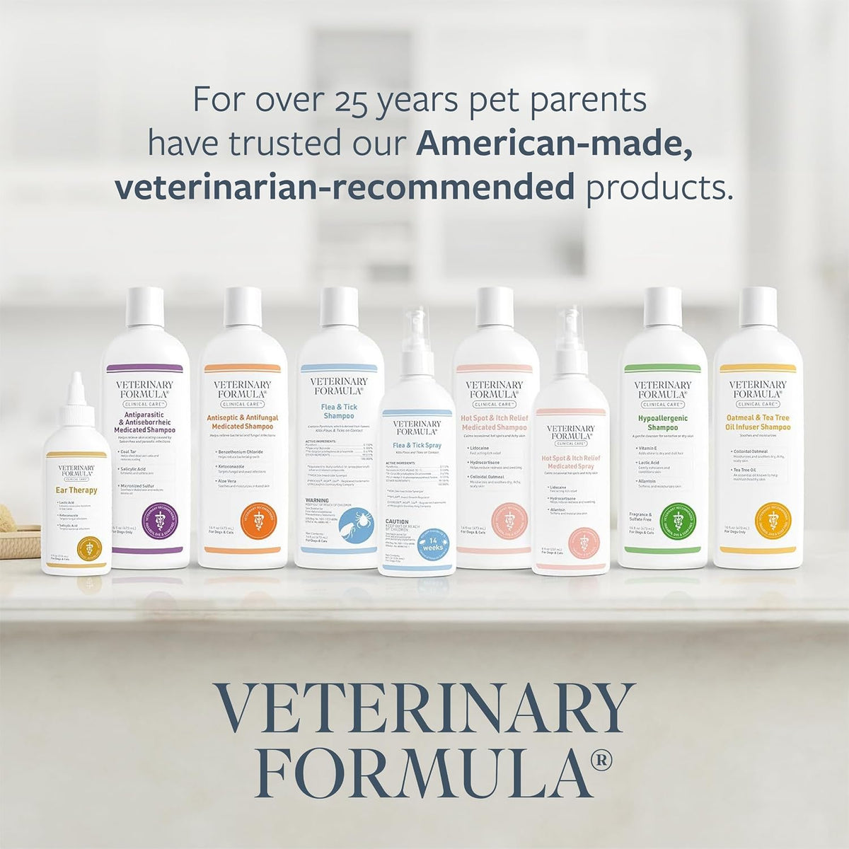 Veterinary Formula Clinical Care Hot Spot & Itch Relief Spray for Dogs & Cats – Gentle Anti-Itch Spray for Dogs and Cats Over 12 Weeks