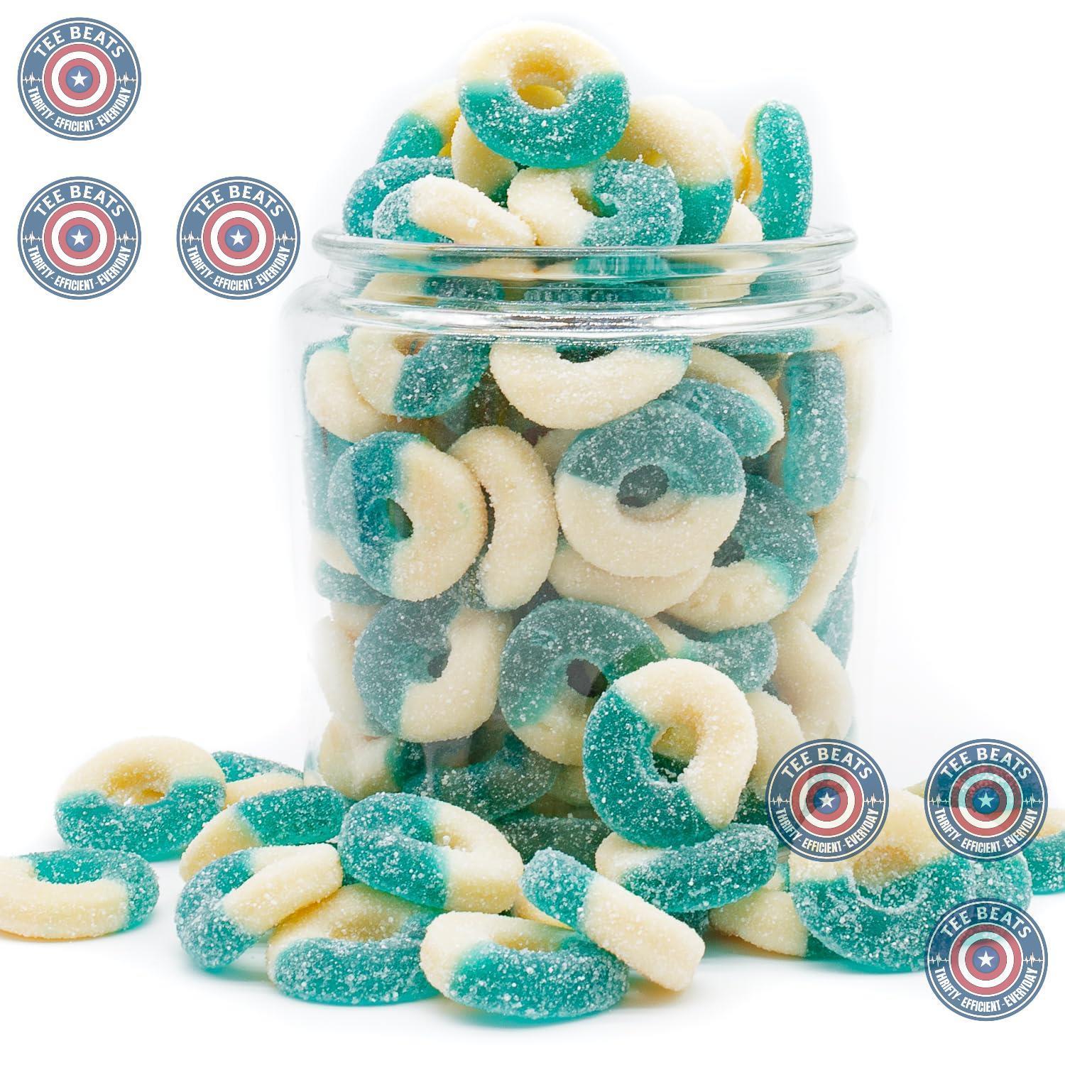 vibrant blue raspberry flavor profile balanced between sweet and tangy