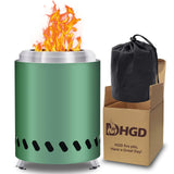 HGD Tabletop Fire Pit – Portable Smokeless Firepit for Camping, Picnics, and Patio Gatherings