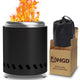 Black Ceramic - 8.8H x 8.6D Tabletop