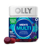 OLLY Men's Multivitamin Gummy – On-the-Go Nutrition for Men Who Skip Meals, Travel-Ready Chewable