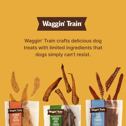 Waggin' Train Chicken Jerky Dog Treats – Gentle Digestible Jerky for Health-Aware Pet Parents, Sensitive-Stomach Friendly Snack