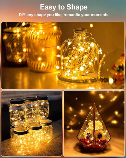 waterproof led string (battery case excluded) for indoor and outdoor use