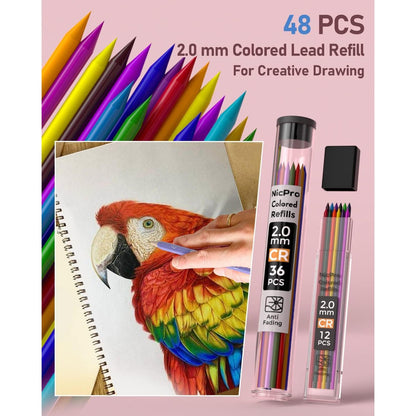waterproof polyester pencil pouch with smooth zipper, mesh pocket, pen loops, and expandable 100+ pen capacity