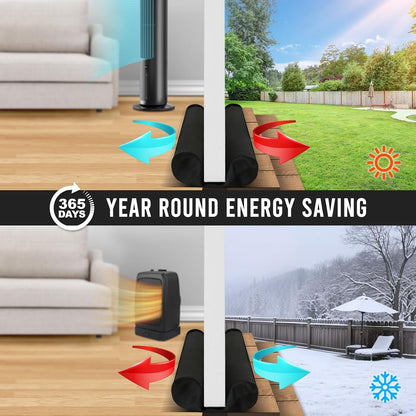 wear-resistant oxford fabric tested to glide on carpet, wood, tile, vinyl, and marble floors