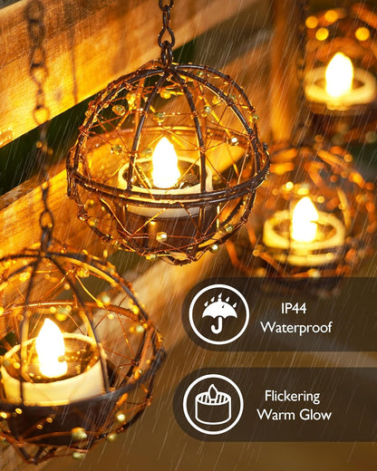 weatherproof / waterproof construction rated for daily outdoor use