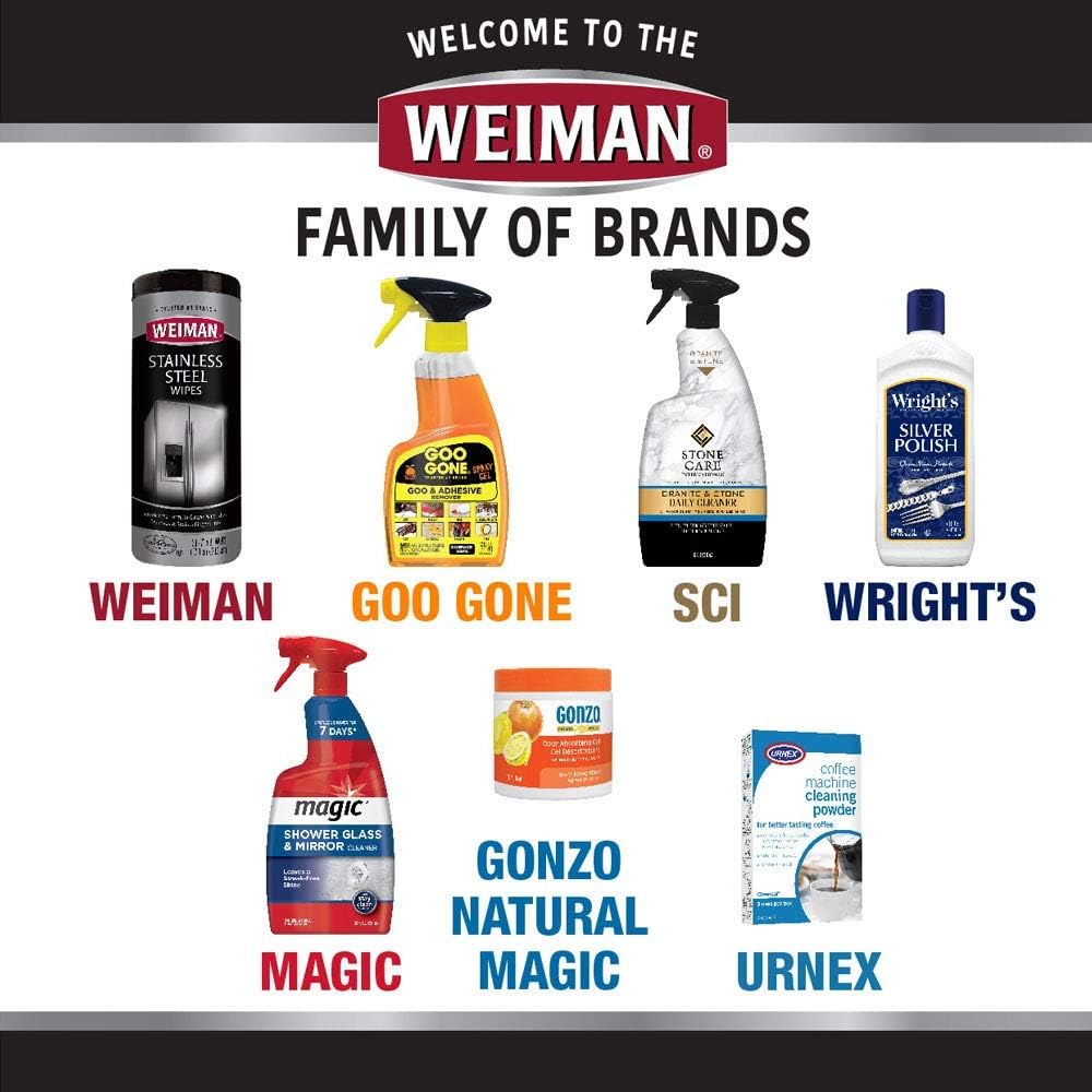 Weiman Jewelry Polish Cleaner – Family-Safe Anti-Tarnish Wipes for Shared Bathroom Vanities