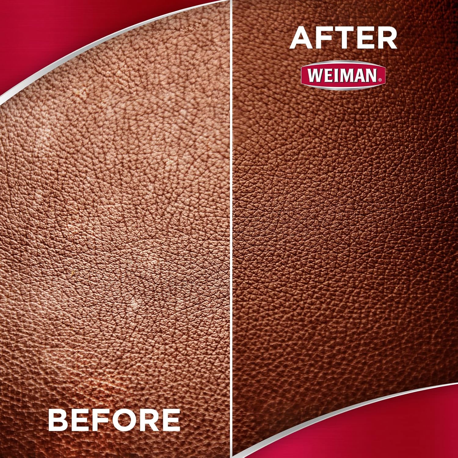 Weiman Leather Wipes - Valentine's Day Gift for Him or Her Who Owns Quality Leather, 120-Count Leather Care Set with Sunscreen