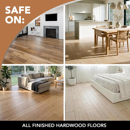 Weiman Wood Floor Care Bundle with Microfiber Towel - Useful Holiday Gift for Home Sellers and Real Estate Stagers