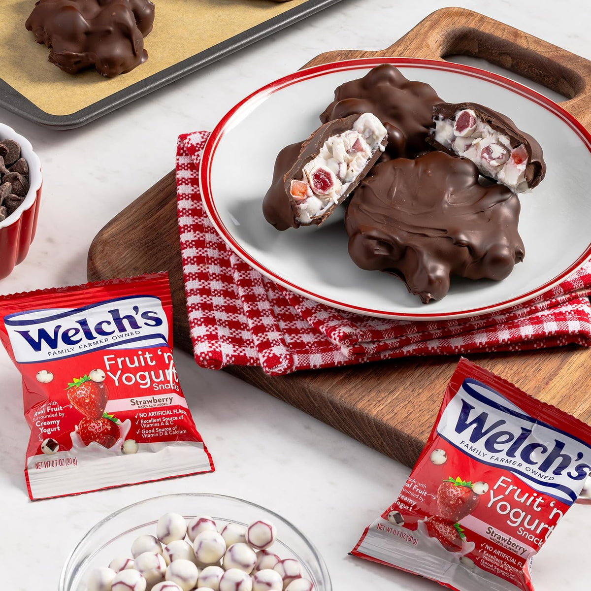Welch's Fruit 'n Yogurt Variety – Guilt-Free Self-Care Snack Pack, Gluten Free and Fat Free