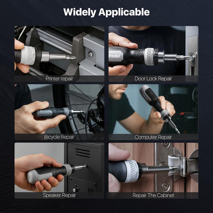 Wesdut 13-in-1 Screwdriver Kit – Keep One Tool at the Workbench, Swap Bits for the Job