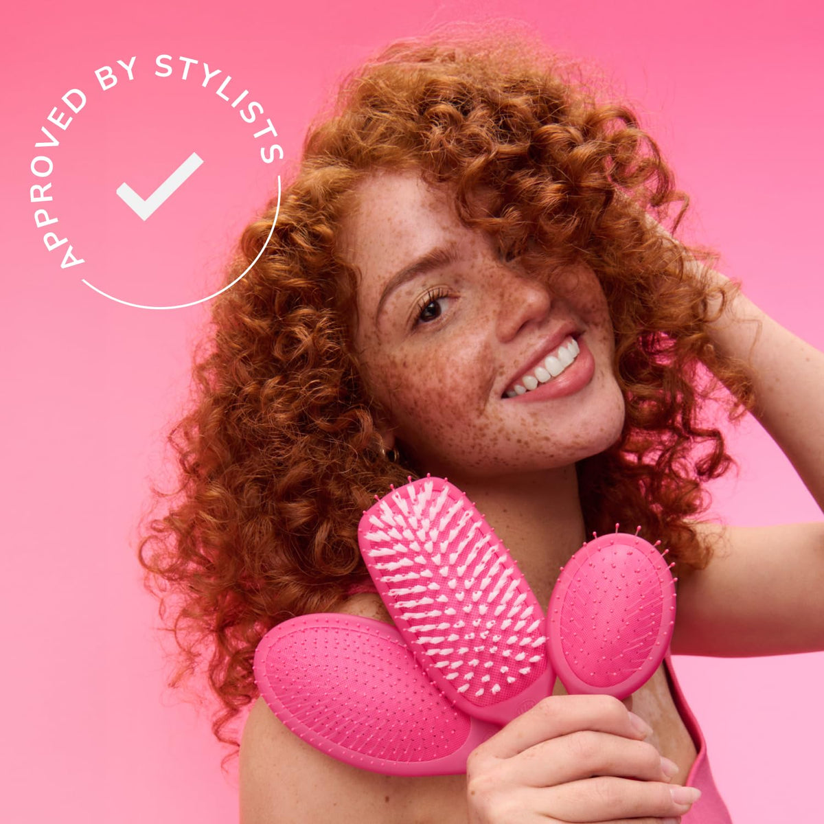 Wet Brush Disney Princess Original Detangler – Single-Brush Hair Care Solution That Replaces Multiple Styling Tools in a Clean, Uncluttered Bathroom