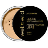 wet n wild Photo Focus Loose Baking Setting Powder Banana - Self-Care Ritual Staple, Fragrance-Free Brightening Powder for Sensitive Skin