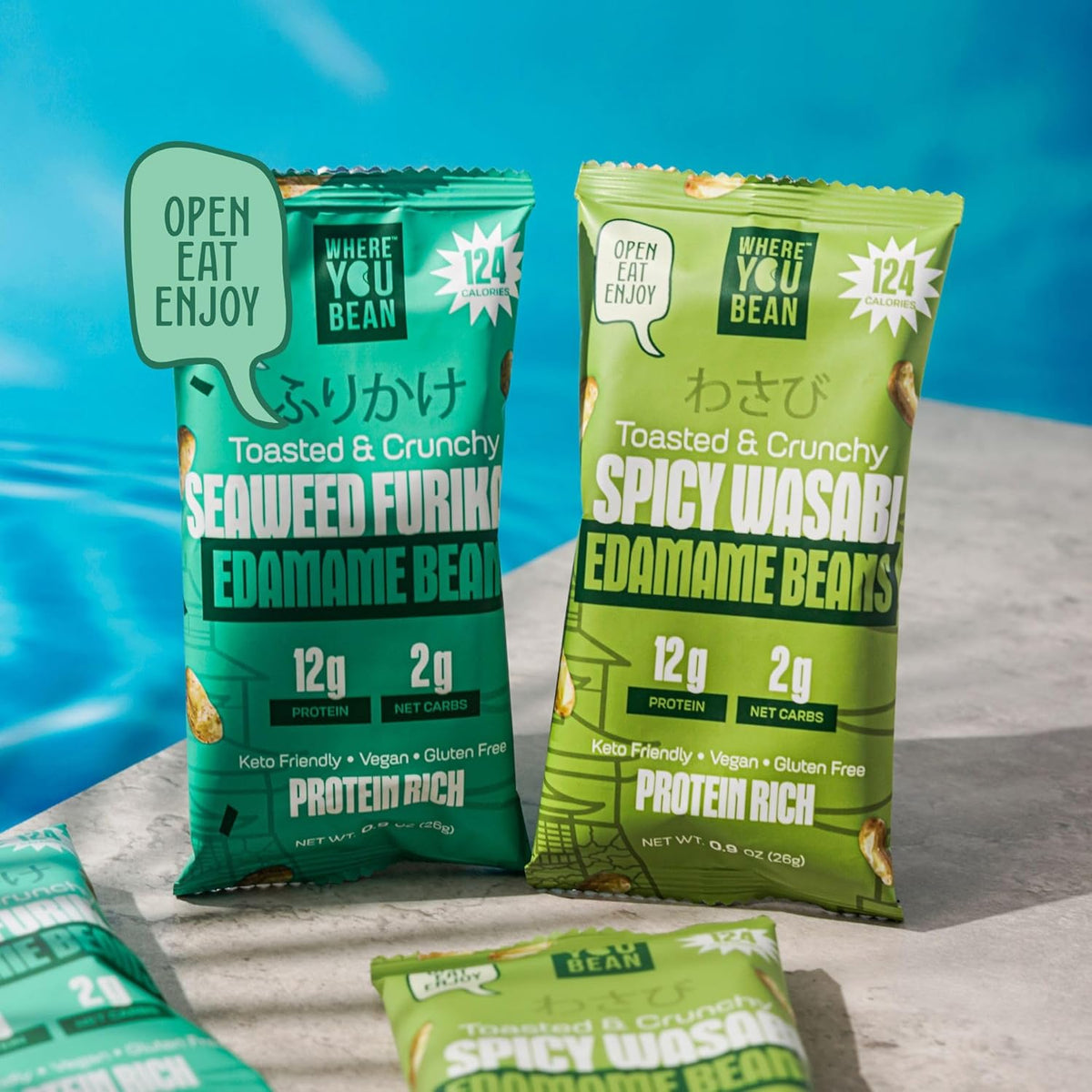 Where You Bean Furikake Edamame Snack Packs – Macro-Friendly Crunch for Health-Conscious Pantry and Meal Prep