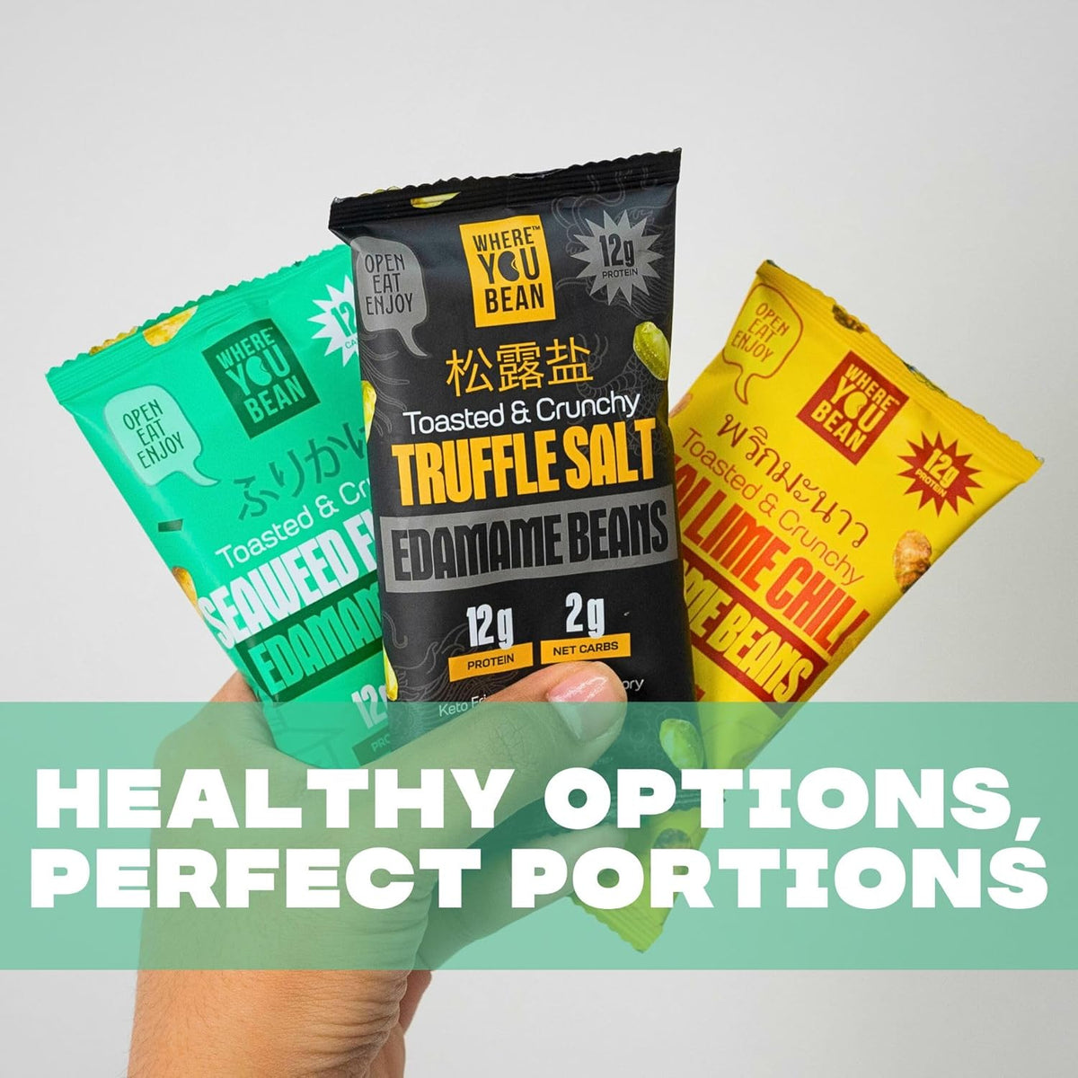 Where You Bean Furikake Edamame Snack Packs – Macro-Friendly Crunch for Health-Conscious Pantry and Meal Prep