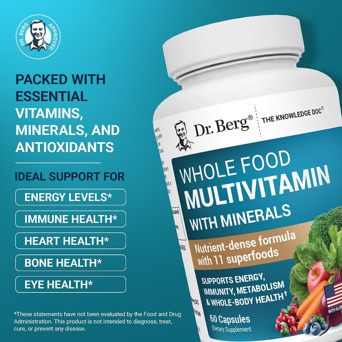 whole-food fruit and vegetable blend with vitamin c and alpha-lipoic acid