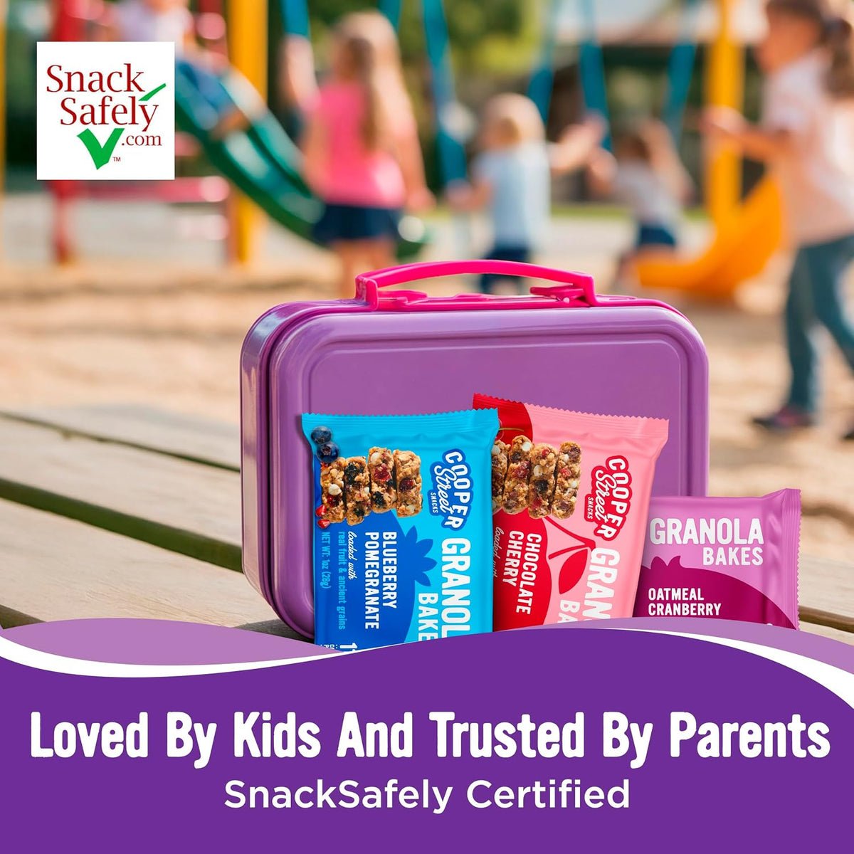 Cooper Street Fruit Granola Variety Pack, Lightweight Camping Snack for Trails and Outdoor Adventures