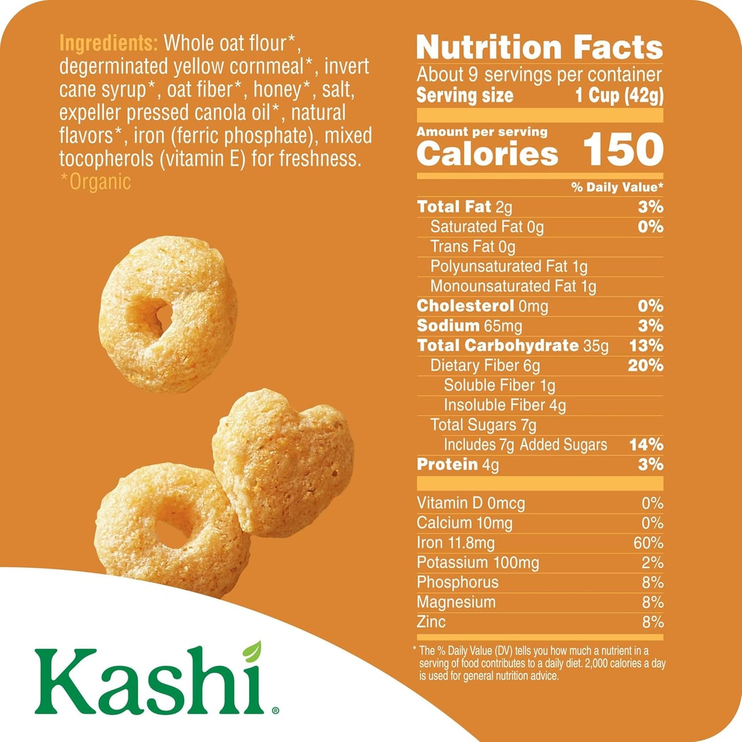 whole grain listed as the first ingredient