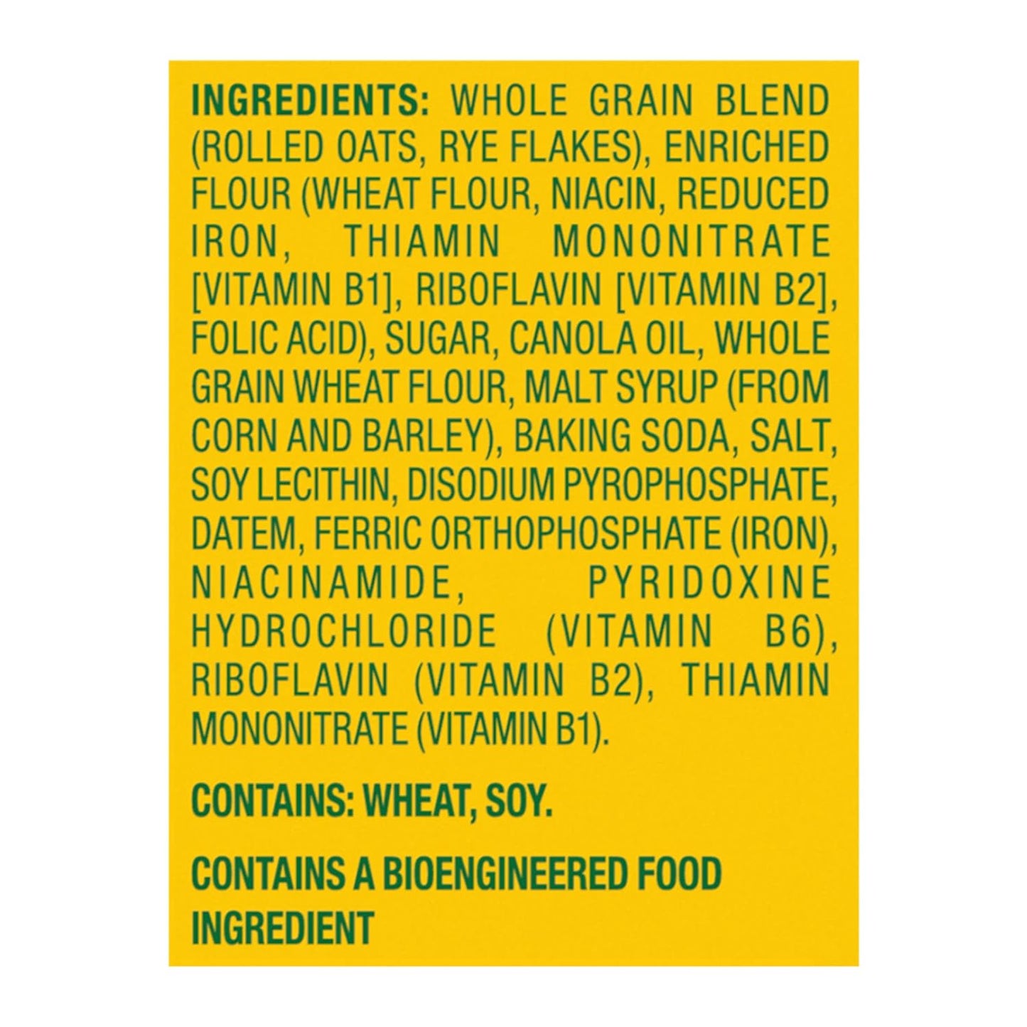 whole grain oat-based formula