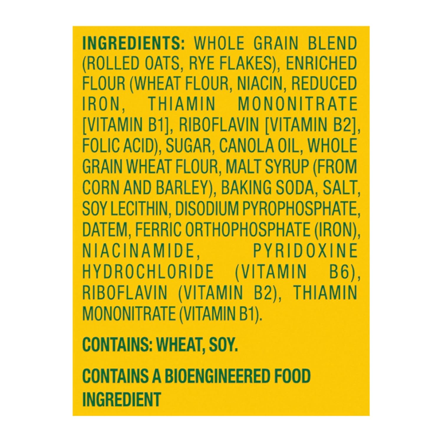 whole grain oat-based formula