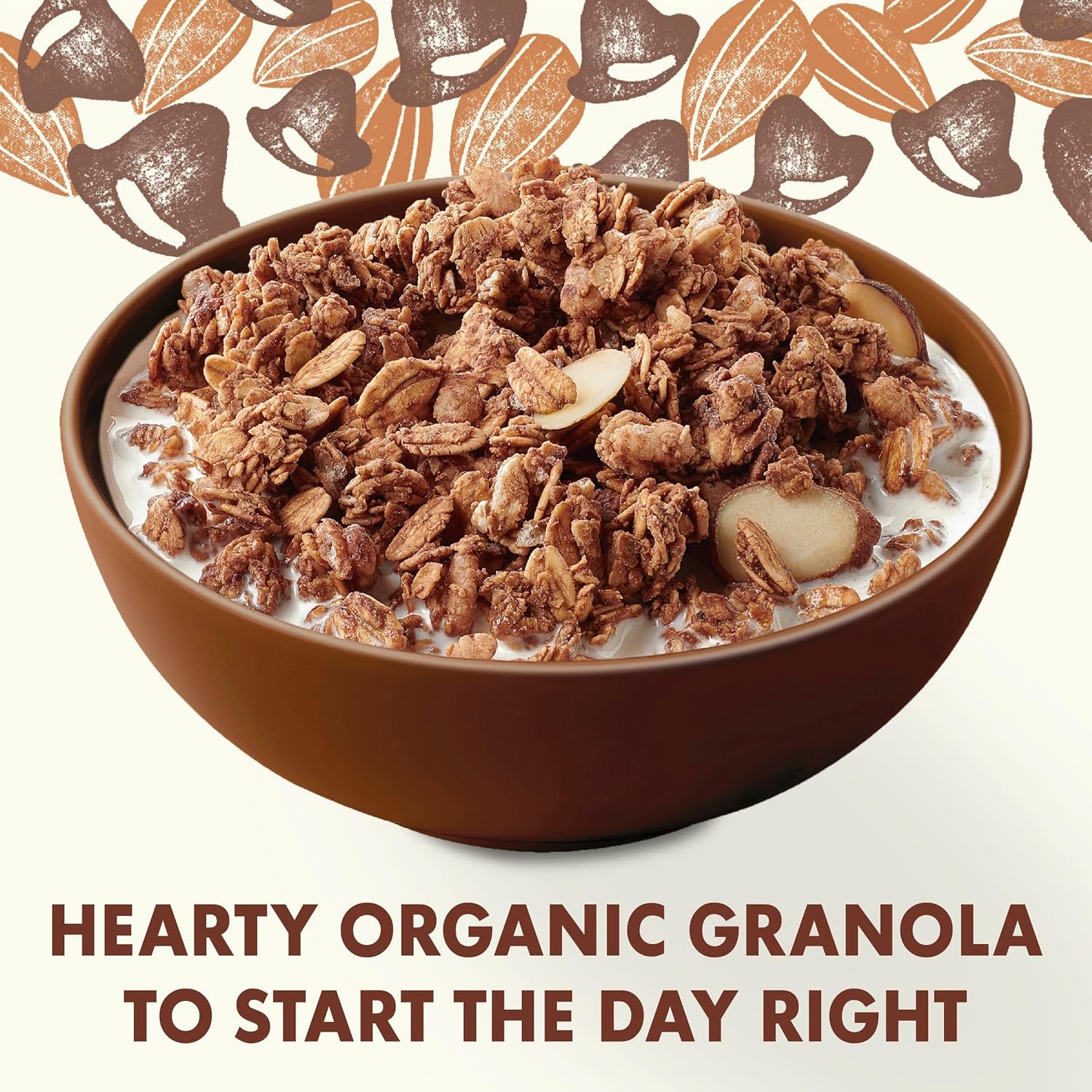 whole grain oats and crisp rice base with 37g whole grain per serving