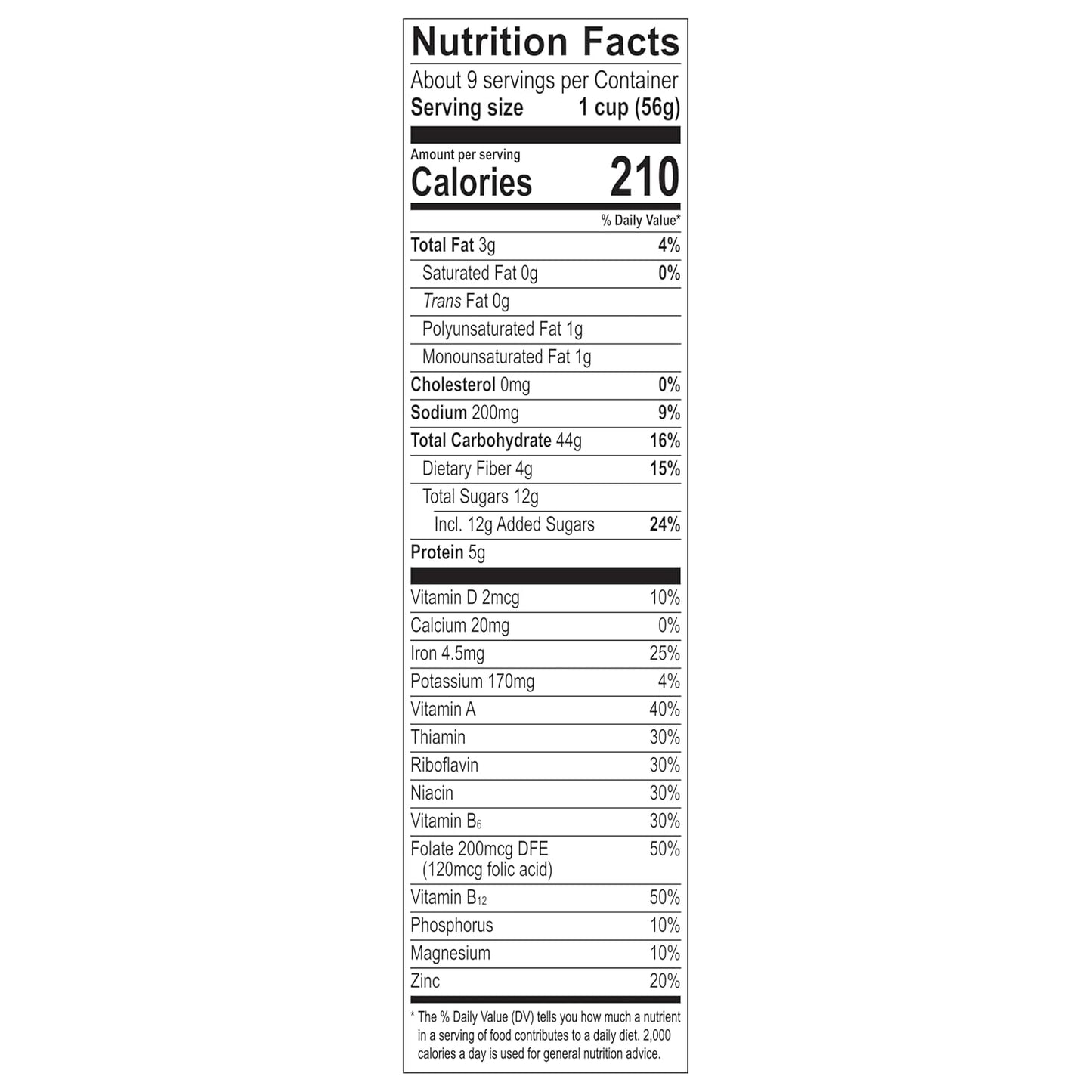 whole grain wheat flakes delivering 38g whole grain per serving