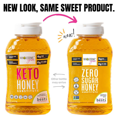 Wholesome Yum Cinnamon Zero Sugar Honey Alternative – Thoughtful Birthday Gift for Health Conscious Friends