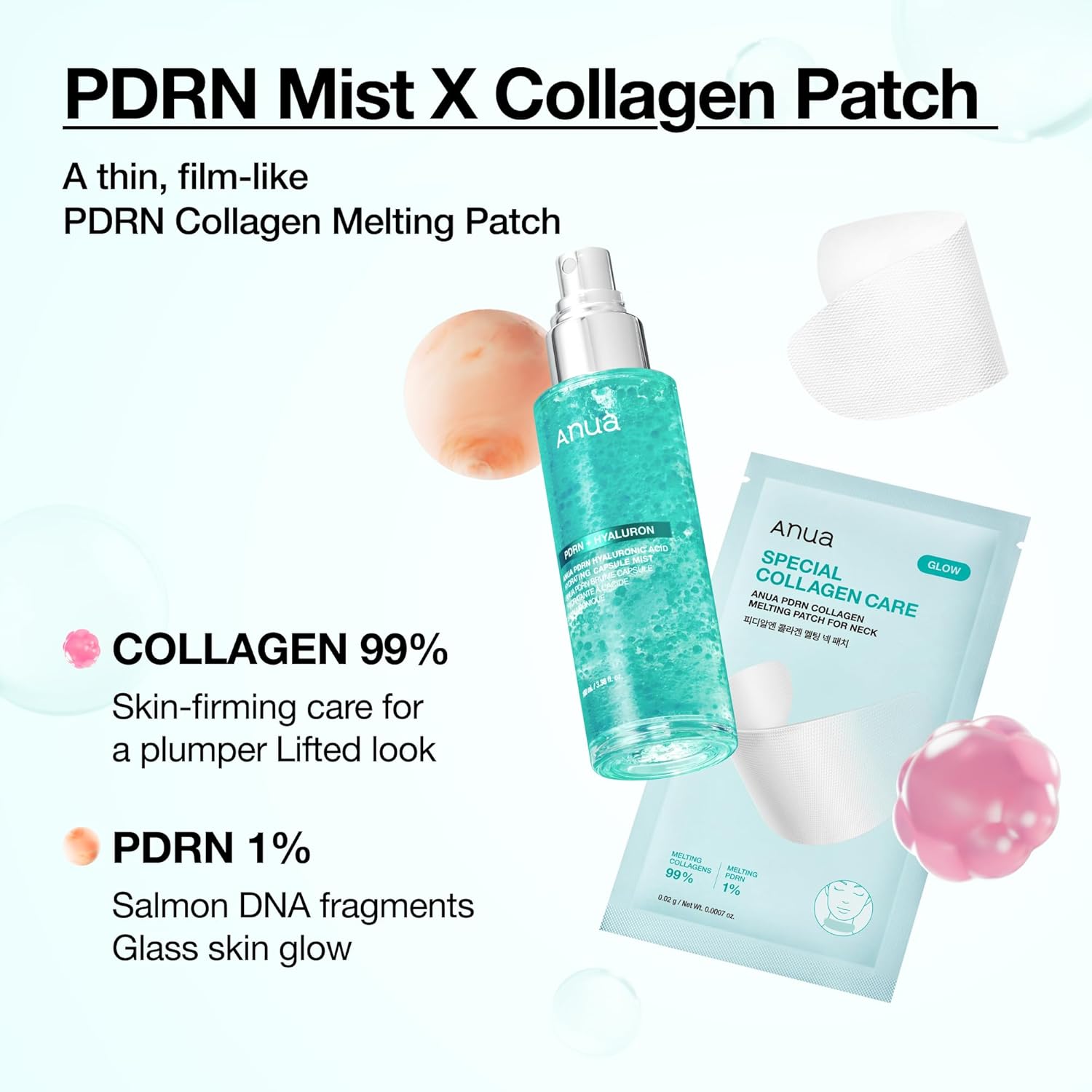 wide-area patch sized for neck coverage and forehead application